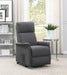 Herrera Power Lift Recliner with Wired Remote Charcoal - Furniture Stars (Chicago, IL)
