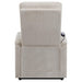 Henrietta Power Lift Recliner with Storage Pocket Beige - Furniture Stars (Chicago, IL)