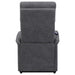 Herrera Power Lift Recliner with Wired Remote Charcoal - Furniture Stars (Chicago, IL)