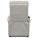 Herrera Power Lift Recliner with Wired Remote Beige - Furniture Stars (Chicago, IL)