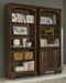 Hartshill 5-shelf Bookcase Burnished Oak - Furniture Stars (Chicago, IL)