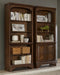 Hartshill Bookcase with Cabinet Burnished Oak - Furniture Stars (Chicago, IL)