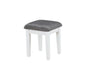 Elijah Vanity Set with LED Lights White and Dark Grey - Furniture Stars (Chicago, IL)