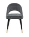 Lindsey Arched Back Upholstered Side Chairs Grey (Set of 2) - Furniture Stars (Chicago, IL)