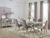 Antoine Upholstered Demi Arm Dining Side Chairs (Set of 2) - Furniture Stars (Chicago, IL)