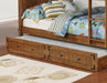 Oakdale Storage Trundle Rustic Honey - Furniture Stars (Chicago, IL)