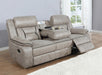 Greer Upholstered Tufted Back Motion Sofa - Furniture Stars (Chicago, IL)