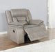 Greer Upholstered Tufted Back Glider Recliner - Furniture Stars (Chicago, IL)