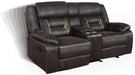 Greer Upholstered Tufted Back Glider Loveseat - Furniture Stars (Chicago, IL)