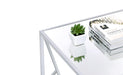 Provins 3-piece Occasional Table Set Clear Mirror and Chrome - Furniture Stars (Chicago, IL)