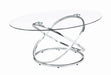 Warren 3-piece Occasional Set Chrome and Clear - Furniture Stars (Chicago, IL)