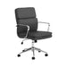 Ximena Standard Back Upholstered Office Chair Black - Furniture Stars (Chicago, IL)