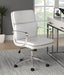 Ximena Standard Back Upholstered Office Chair White - Furniture Stars (Chicago, IL)