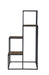 Rito 4-tier Display Shelf Rustic Brown and Black - Furniture Stars (Chicago, IL)