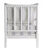 Blanchett Upholstered Accent Chair with Spindle Accent White and Navy - Furniture Stars (Chicago, IL)