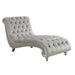 Lydia Tufted Cushion Chaise with Nailhead Trim Grey - Furniture Stars (Chicago, IL)