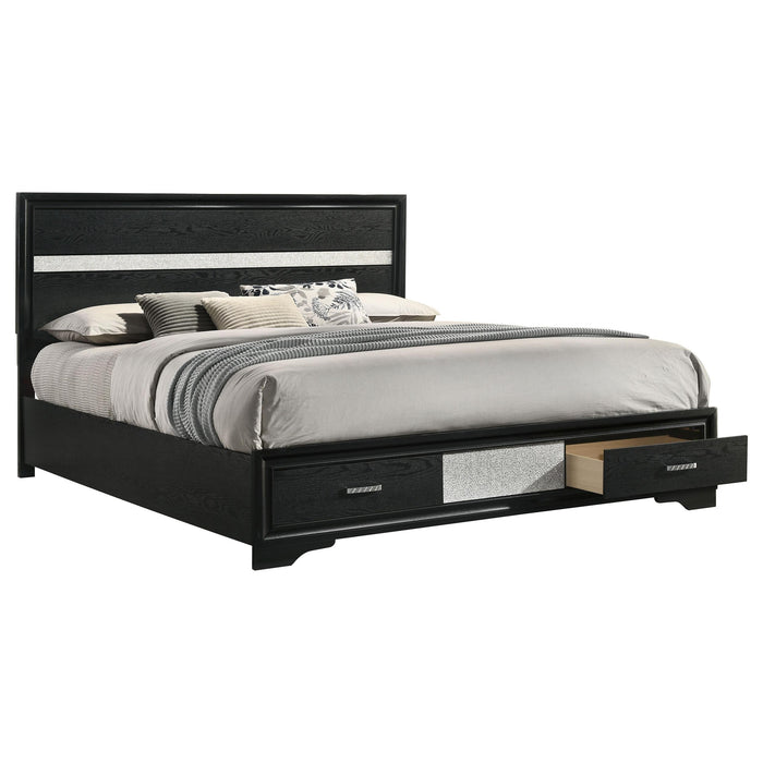 Miranda Panel Platform Storage Bed - Furniture Stars (Chicago, IL)