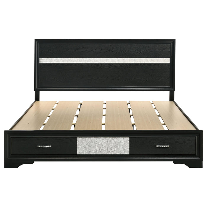 Miranda Panel Platform Storage Bed - Furniture Stars (Chicago, IL)