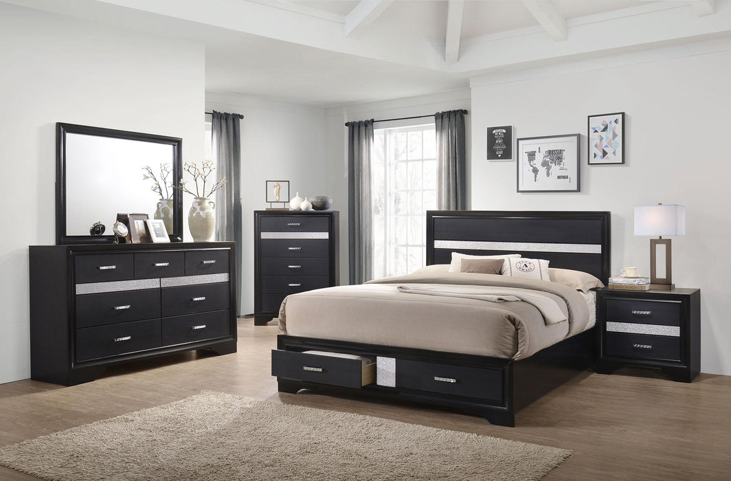 Miranda Panel Platform Storage Bed - Furniture Stars (Chicago, IL)