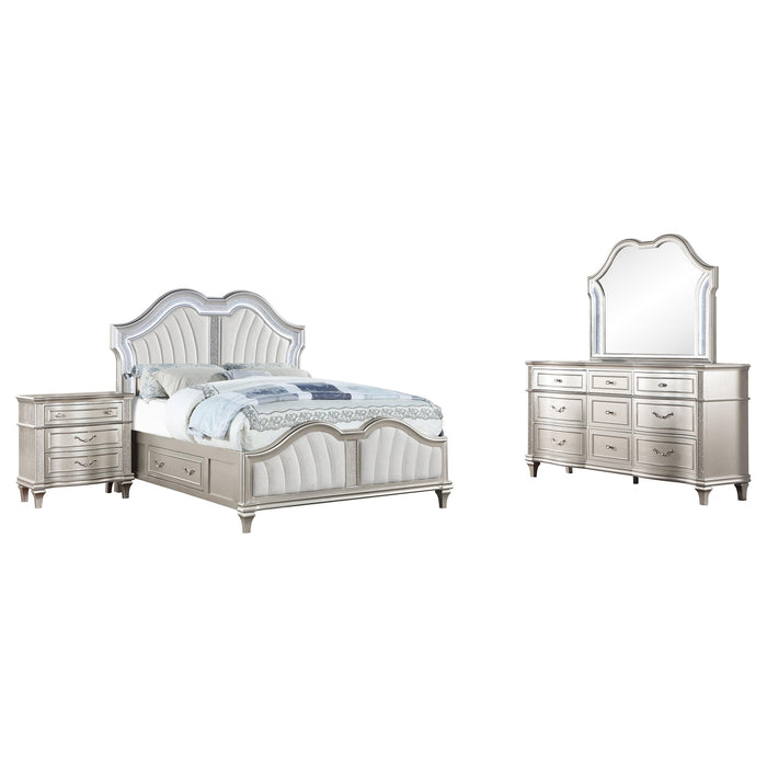 Evangeline 4 Pc Bedroom Set - Furniture Stars (Chicago, IL)