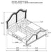 Evangeline 5 Pc Bedroom Set - Furniture Stars (Chicago, IL)