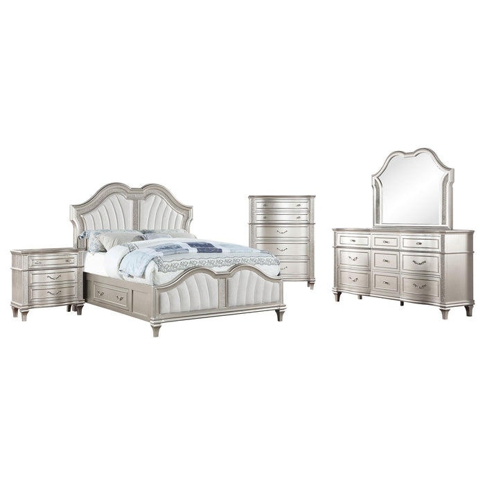 Evangeline 5 Pc Bedroom Set - Furniture Stars (Chicago, IL)