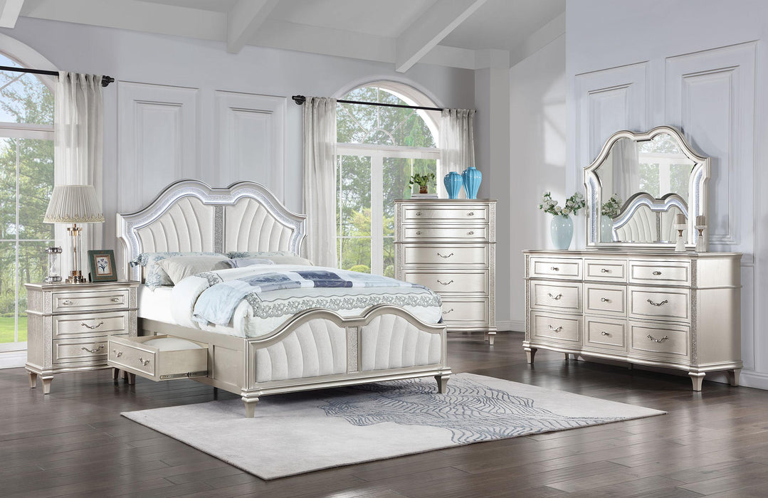 Evangeline 5 Pc Bedroom Set - Furniture Stars (Chicago, IL)