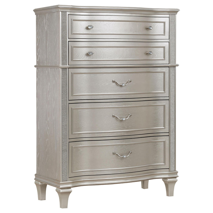 Evangeline 5 Pc Bedroom Set - Furniture Stars (Chicago, IL)