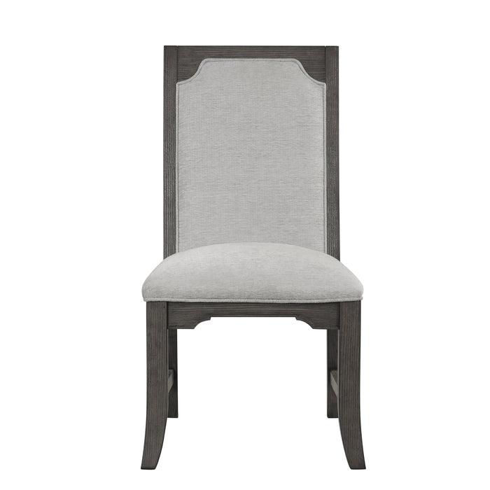 Lisbon Dining Side Chair (2 Per Carton)-Gray