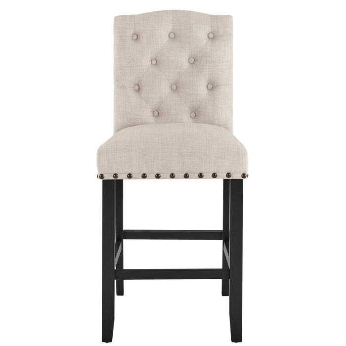 Daphne 5 Pc Natural 42" Counter Set W/Natural Chairs