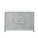 Fiona Marble Top Dining Buffet/Server-Mist Gray