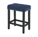 Celeste Theater Bar Table W/ 3 Stools-Blue