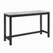 Celeste Theater Bar Table W/ 3 Stools-Gray