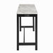 Celeste Theater Bar Table W/ 3 Stools-Gray