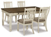 Bolanburg Dining Set - Furniture Stars (Chicago, IL)