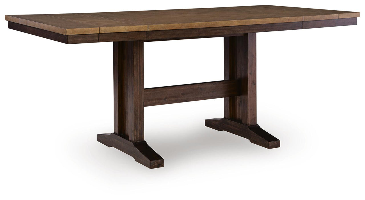 Rylandeen Counter Height Dining Extension Table - Furniture Stars (Chicago, IL)