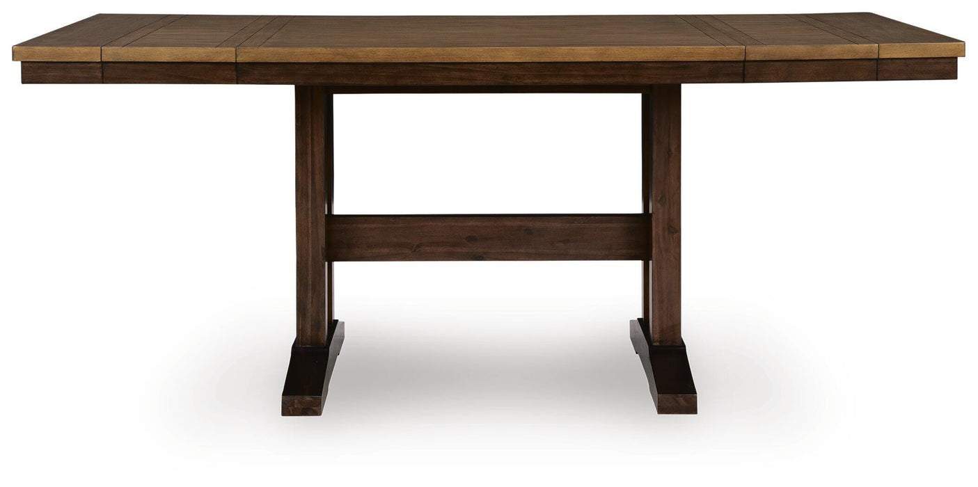Rylandeen Counter Height Dining Extension Table - Furniture Stars (Chicago, IL)