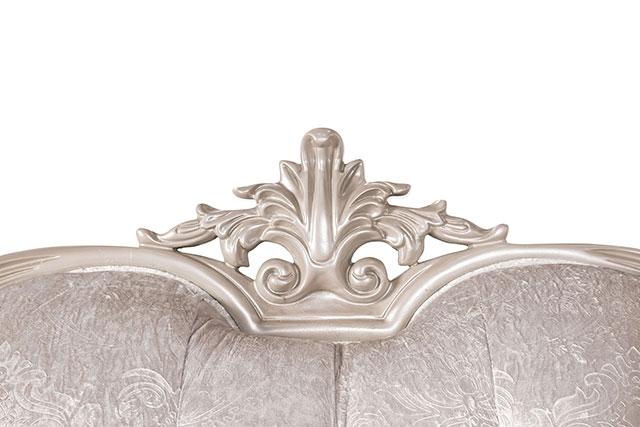 Acapulco White & Espresso Sofa - Furniture Stars (Chicago, IL)