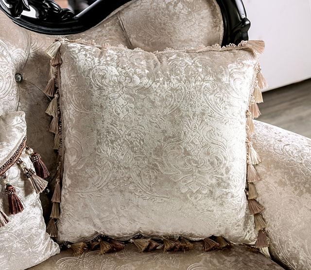 Acapulco White & Espresso Sofa - Furniture Stars (Chicago, IL)