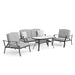 Adele 5 Pc. Conversation Set w/ Adjustable Chairs - Furniture Stars (Chicago, IL)