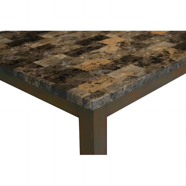 Adia 7 Pc Dinning Table Set Grey & Brown - Furniture Stars (Chicago, IL)