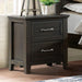 ALAINA Night Stand With USB Plug - Furniture Stars (Chicago, IL)