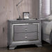 Alanis Light Gray Night Stand - Furniture Stars (Chicago, IL)