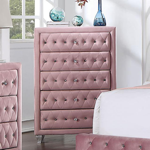ZOHAR Chest, Pink - Furniture Stars (Chicago, IL)