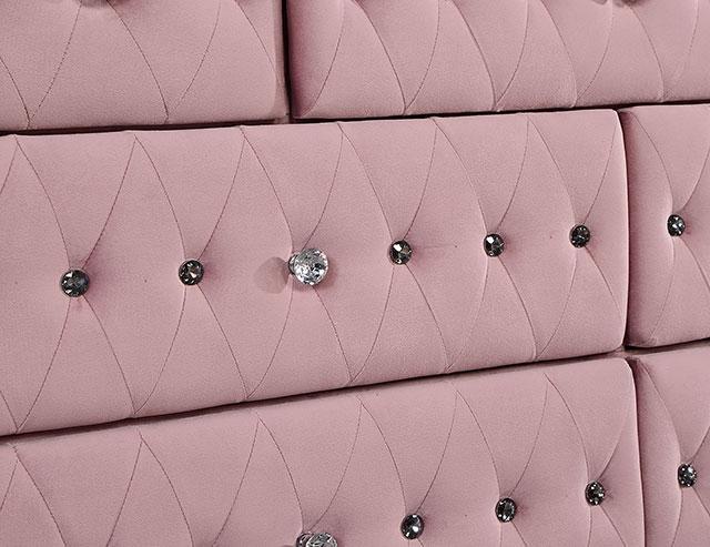 ZOHAR Dresser, Pink - Furniture Stars (Chicago, IL)