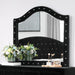 ZOHAR Mirror, Black - Furniture Stars (Chicago, IL)