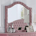 ZOHAR Mirror, Pink - Furniture Stars (Chicago, IL)