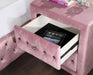 ZOHAR Night Stand, Pink - Furniture Stars (Chicago, IL)