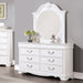 ALECIA Dresser, White - Furniture Stars (Chicago, IL)