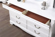 ALECIA Dresser, White - Furniture Stars (Chicago, IL)